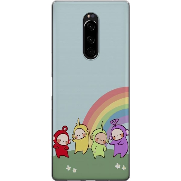 Sony Xperia 1 Läpinäkyvä kuori Teletubbies