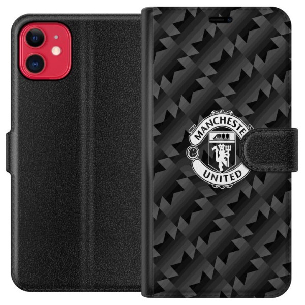 Apple iPhone 11 Tegnebogsetui Manchester United FC