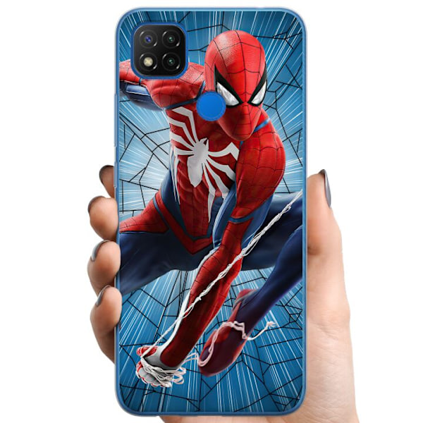 Xiaomi Redmi 9C NFC TPU Mobilskal Spiderman