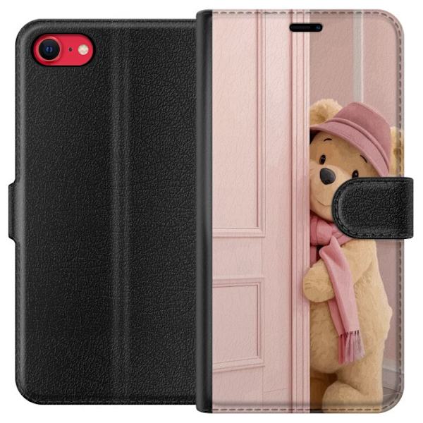 Apple iPhone 8 Tegnebogsetui Nalle Puh Disney Motiv Tegneserie Klassisk Populær Børnemotiv Disney-karakter Ikonisk Karakter