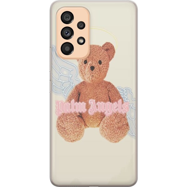 Samsung Galaxy A53 5G Läpinäkyvä kuori Palm Angels Teddy