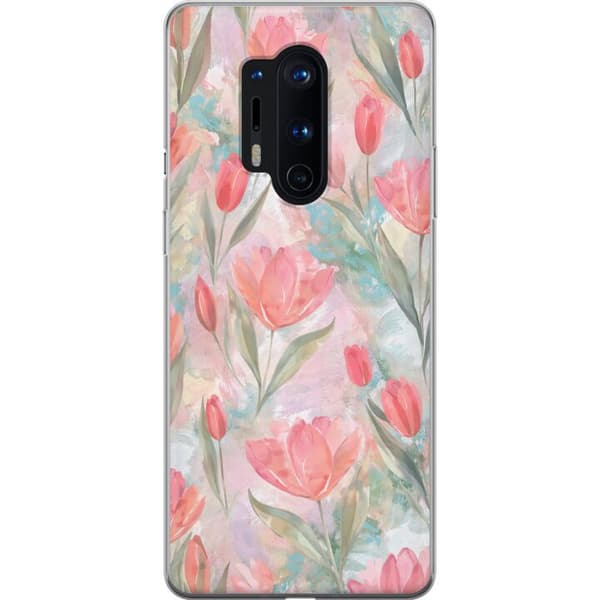 Kompatibelt Mobildeksel til OnePlus 8 Pro Tulips in Bloom
