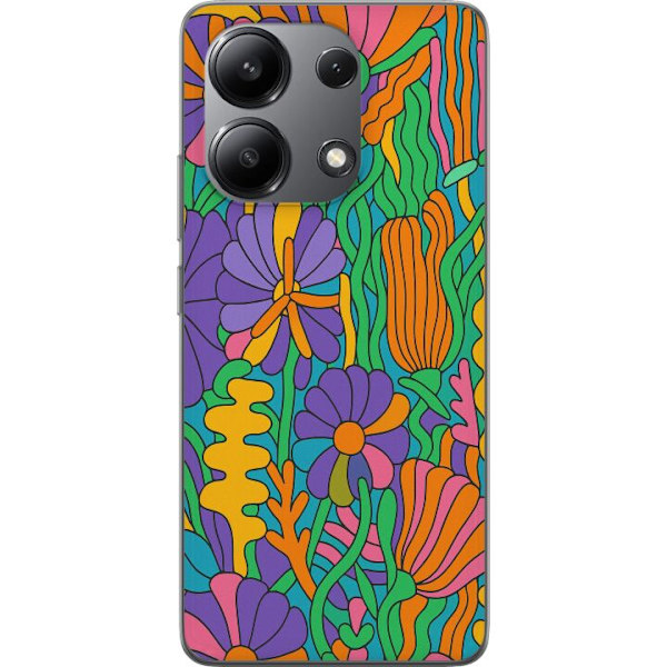 Xiaomi Redmi Note 13 4G Gjennomsiktig deksel Color Pop