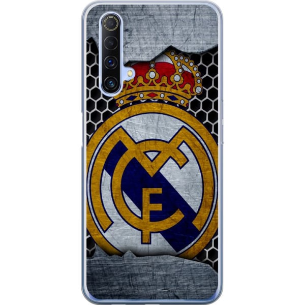Realme X50 5G Läpinäkyvä kuori Real Madrid