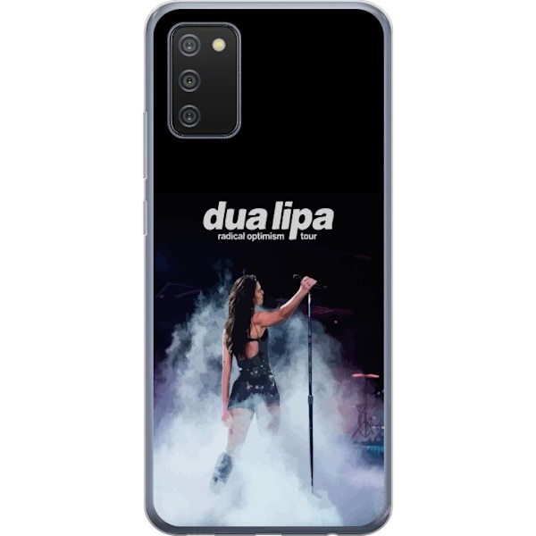Samsung Galaxy A02s Läpinäkyvä kuori Dua Lipa – Signature Looks & Vibes