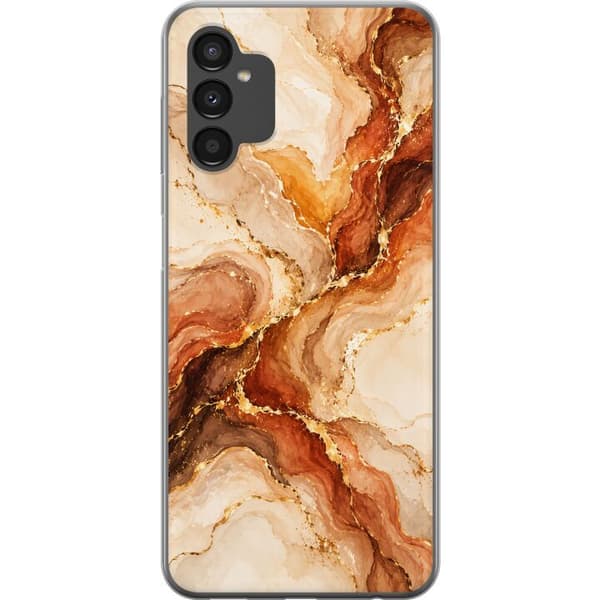 Kompatibelt Mobildeksel til Samsung Galaxy A04s Høstagat beige