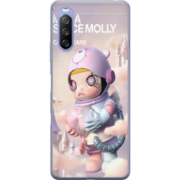 Sony Xperia 10 III Lite Gjennomsiktig deksel Mega Space Molly