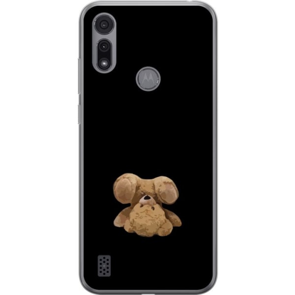 Motorola Moto E6i Genomskinligt Skal Upp och ner björn