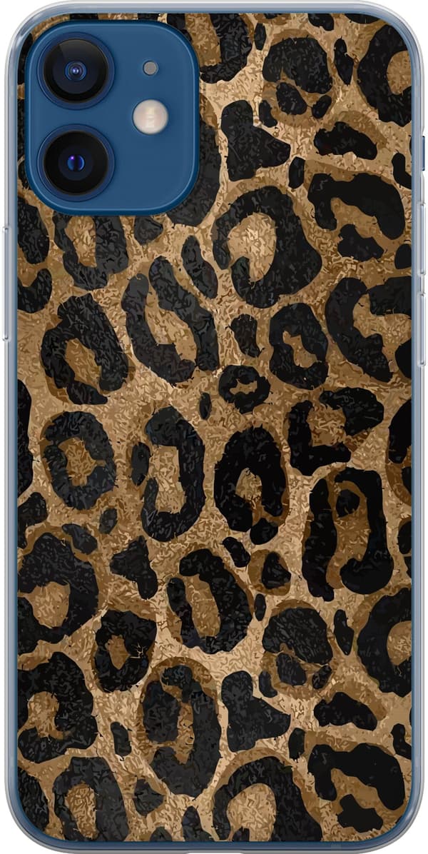 Yhteensopiva Puhelinkuori Apple iPhone 12 mini Leopard Luxe
