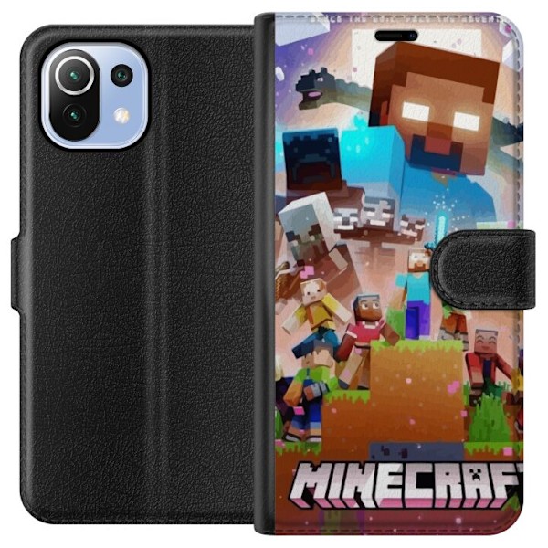 Xiaomi Mi 11 Lite Tegnebogsetui Minecraft