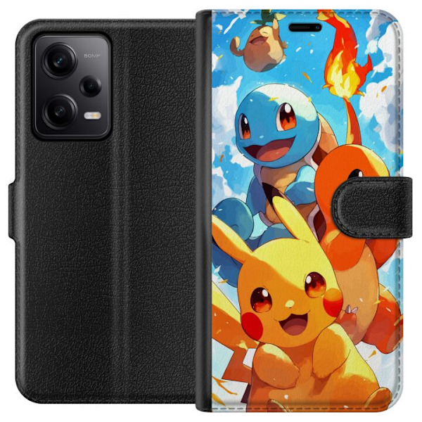 Xiaomi Redmi Note 12 Pro Plånboksfodral Pocket Creatures –