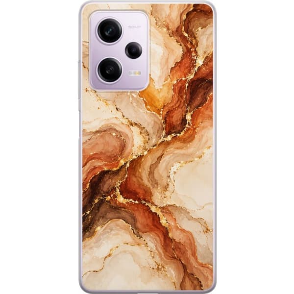 Kompatibel Mobilcover til Xiaomi Redmi Note 12 Pro Høstagat beige
