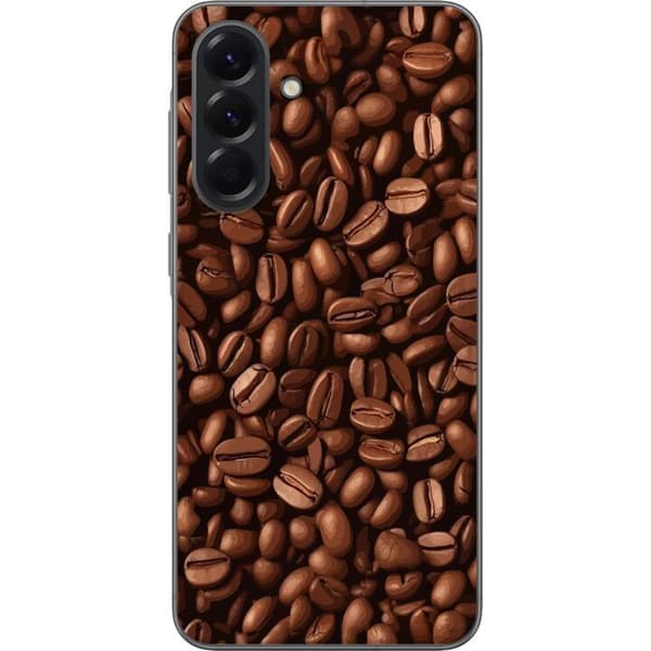 Kompatibelt Mobildeksel til Samsung Galaxy A56 Kaffebönor närbild brun