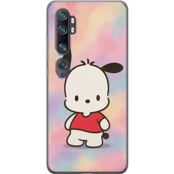 Xiaomi Mi Note 10 Genomskinligt Skal Kawaii Sanrio Pochacco