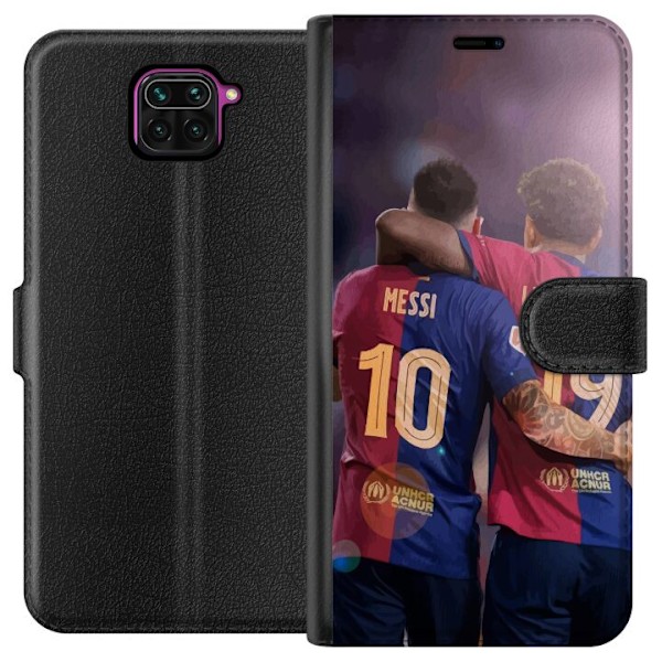 Xiaomi Redmi Note 9 Lompakkokotelo Lamine Yamal Messi