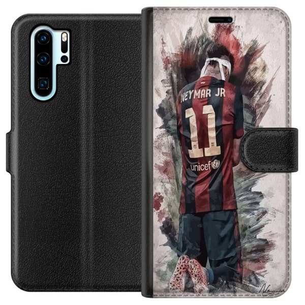Kompatibelt Lommeboketui til Huawei P30 Pro Neymar