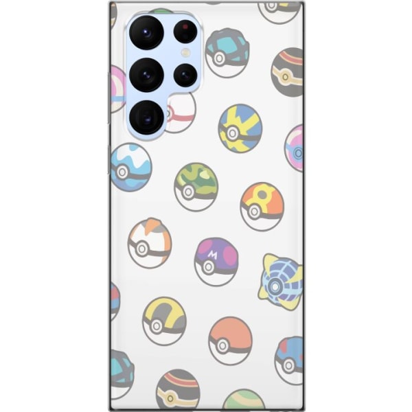 Samsung Galaxy S22 Ultra 5G Gjennomsiktig deksel Pokemon