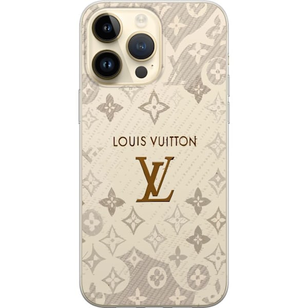 Apple iPhone 14 Pro Max Gennemsigtig cover LV Vibes