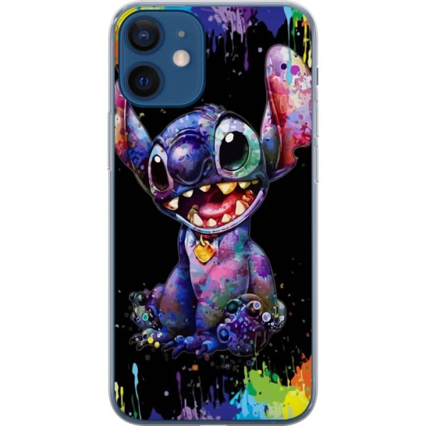 Apple iPhone 12  Cover / Mobilcover - Lilo og Stitch