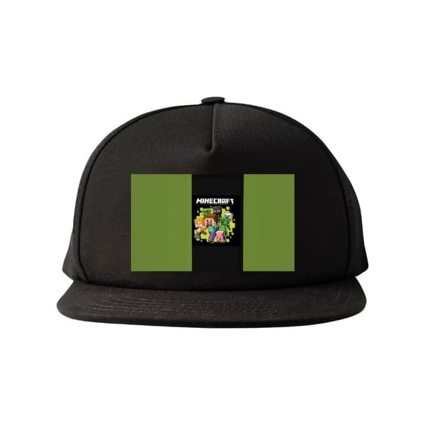 Snapback-lippalakki musta one size