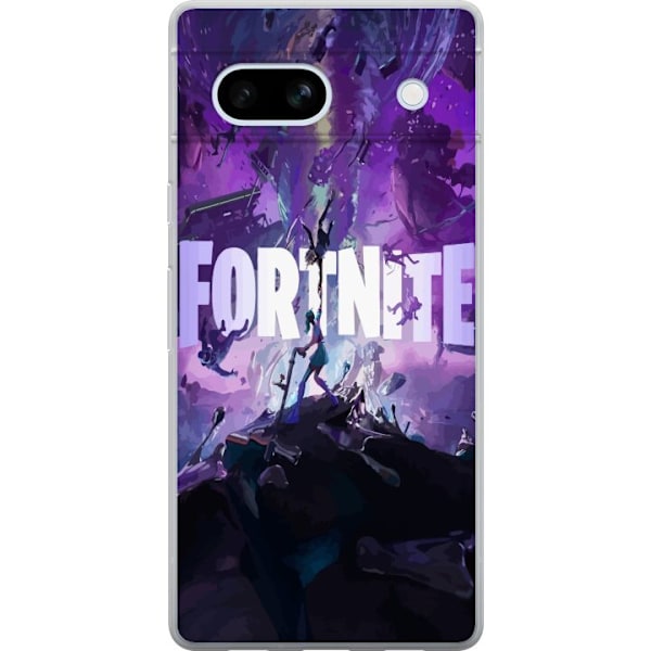 Google Pixel 7a Gennemsigtig cover Fortnite