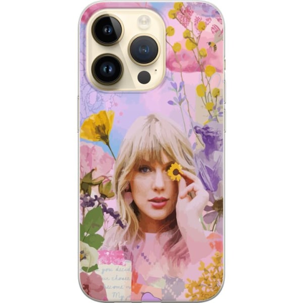 Apple iPhone 14 Pro Läpinäkyvä kuori Taylor Swift