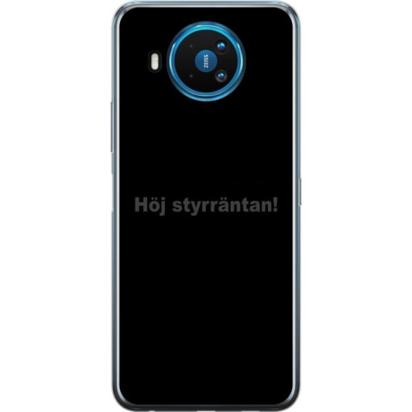 Nokia 8.3 5G Gjennomsiktig deksel Hev styringsrenten!