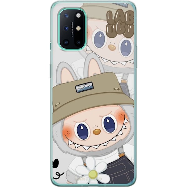OnePlus 8T Läpinäkyvä kuori Labubu Minimal Mood - Yksinkert