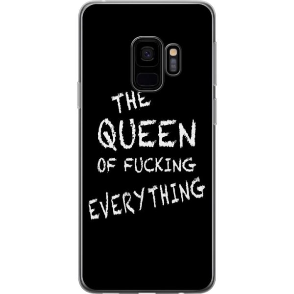 Samsung Galaxy S9 Gjennomsiktig deksel Dronning av alt