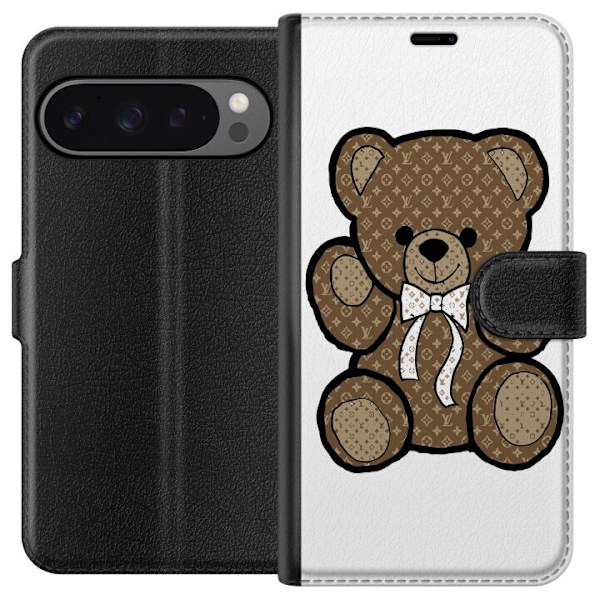 Google Pixel 9 Pro XL Tegnebogsetui Teddy LV Bear