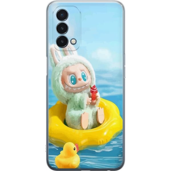OnePlus Nord N200 5G Gennemsigtig cover Labubu Macaron-serie