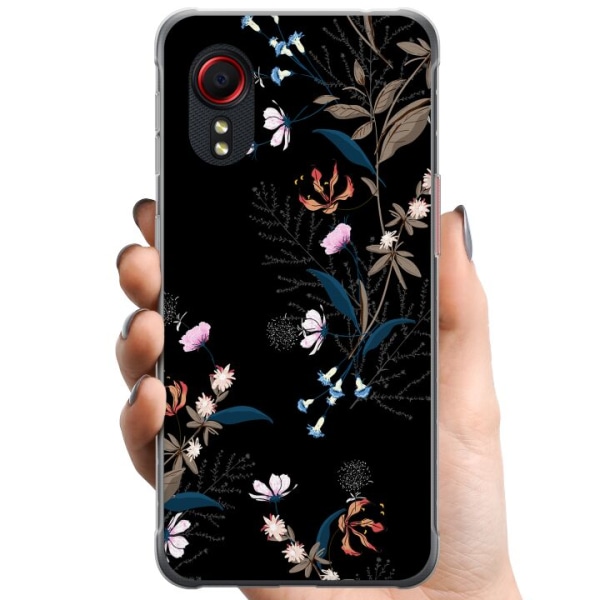 Samsung Galaxy Xcover 5 TPU Mobilcover Blomster