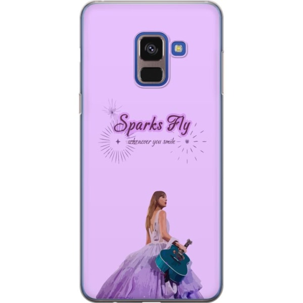 Samsung Galaxy A8 (2018) Genomskinligt Skal Taylor Swift - Spa