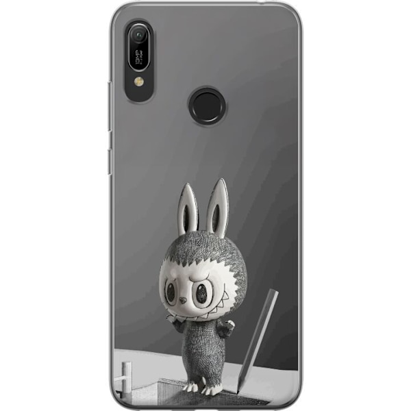 Huawei Y6 (2019) Gjennomsiktig deksel Pop Mart MEGA LABUBU LAB