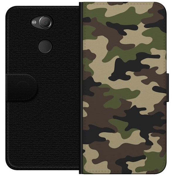 Sony Xperia XA2 Plånboksfodral Militär