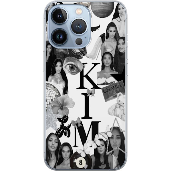 Apple iPhone 13 Pro Läpinäkyvä kuori Kim Kardashian – Aesthetic Look 2025
