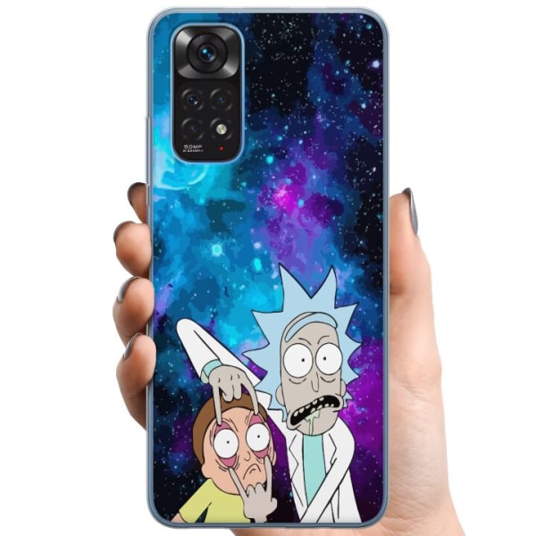 Xiaomi Redmi Note 11 TPU Mobildeksel Rick og Morty