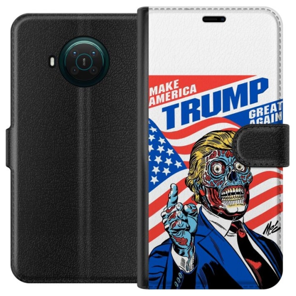 Nokia X20 Plånboksfodral Trump