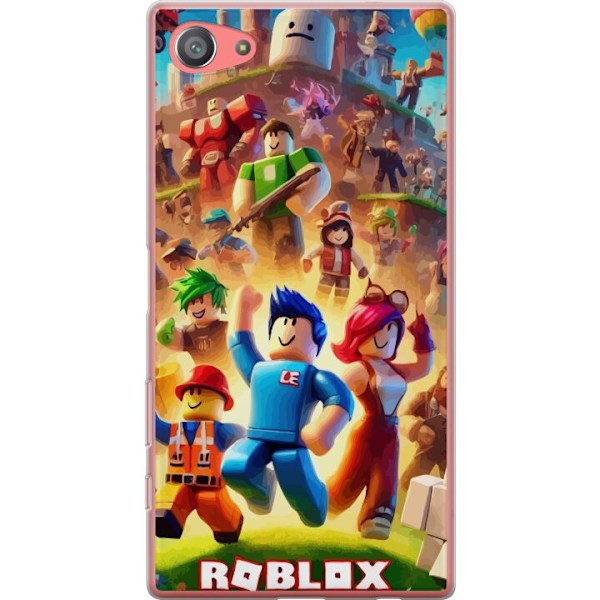 Sony Xperia Z5 Compact Gennemsigtig cover Roblox