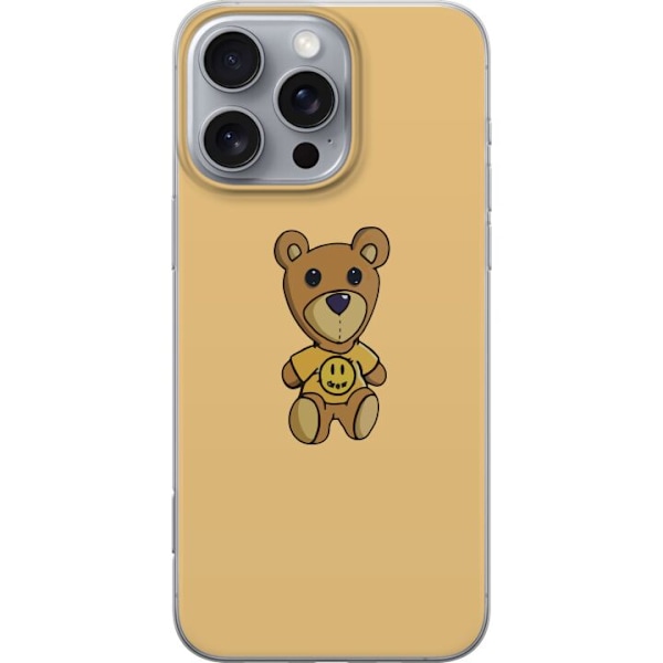 Apple iPhone 16 Pro Max Läpinäkyvä kuori Teddykarhu