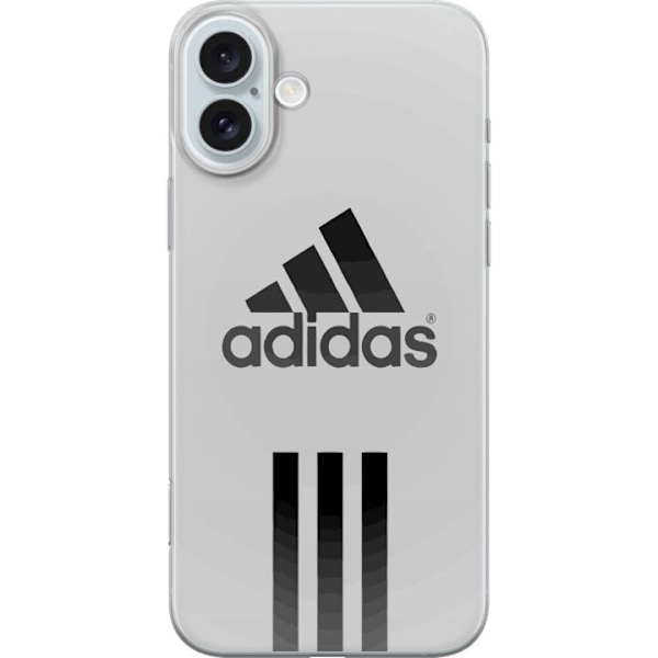 Apple iPhone 16 Plus Läpinäkyvä kuori Adidas