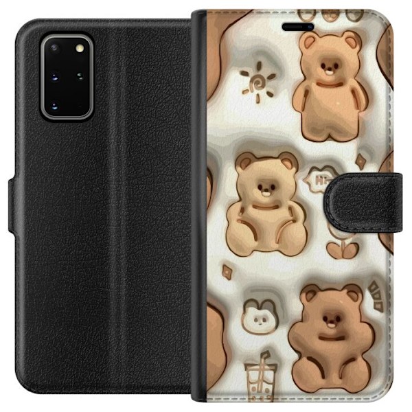 Samsung Galaxy S20+ Lompakkokotelo Kuplivat Karhut