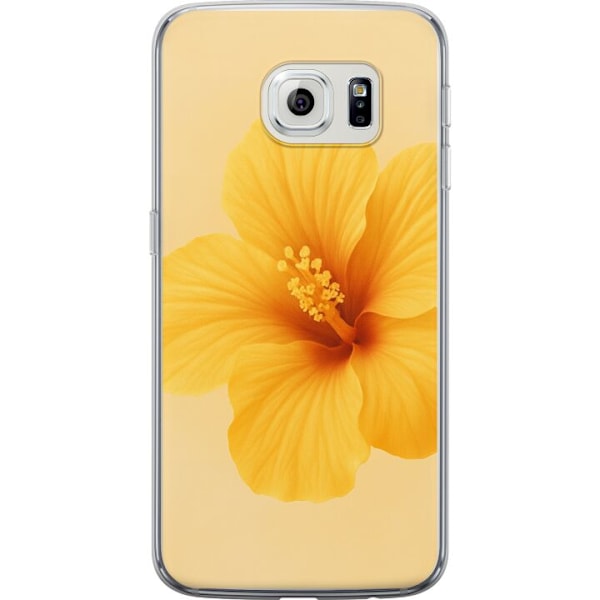 Samsung Galaxy S6 edge Genomskinligt Skal Lemon Zing