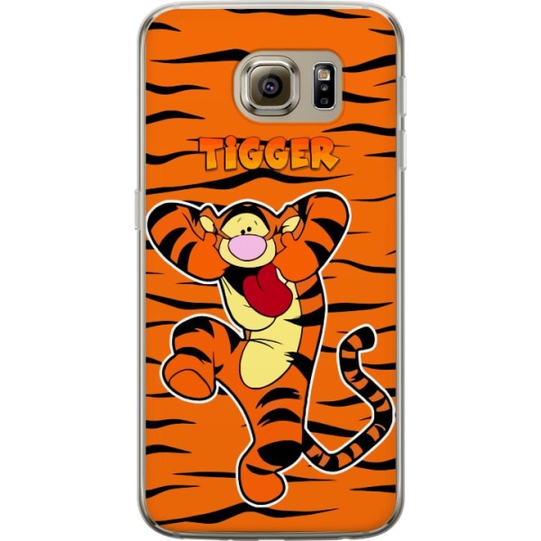 Samsung Galaxy S6 Läpinäkyvä kuori Tiger