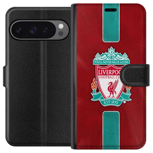 Google Pixel 9 Pro XL Lommeboketui Liverpool FC - Klassisk Fot