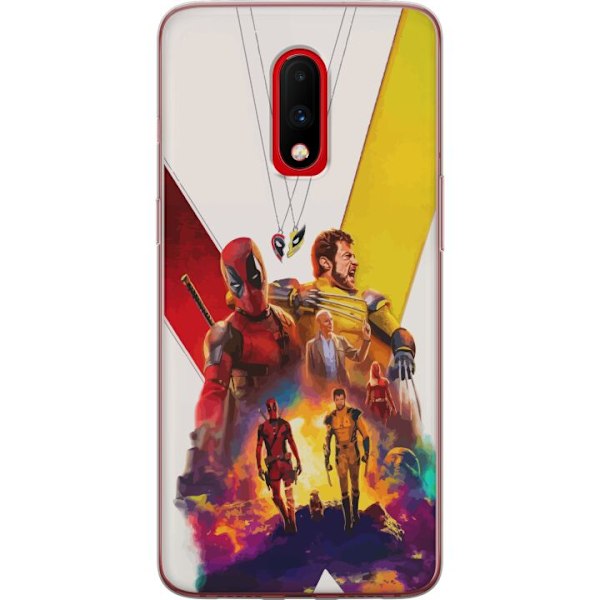 OnePlus 7 Gennemsigtig cover Wolverine Deadpool