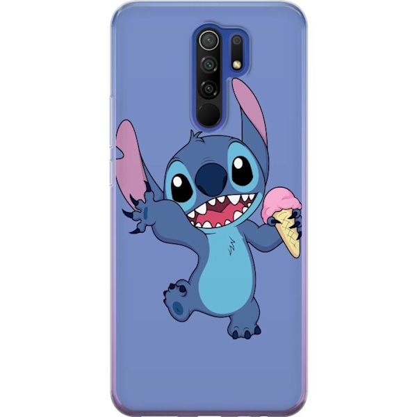 Xiaomi Redmi 9 Genomskinligt Skal Stitch