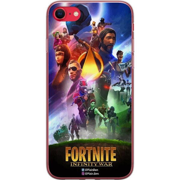 Apple iPhone 7 Gennemsigtig cover Fortnite