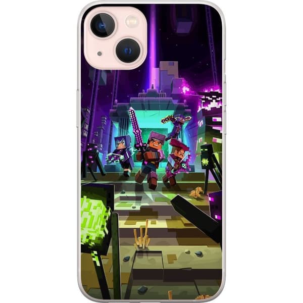 Kompatibelt Mobilskal till Apple iPhone 13 Minecraft