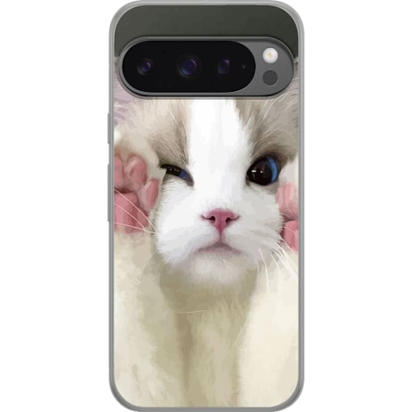 Google Pixel 9 Pro XL Gennemsigtig cover Kat